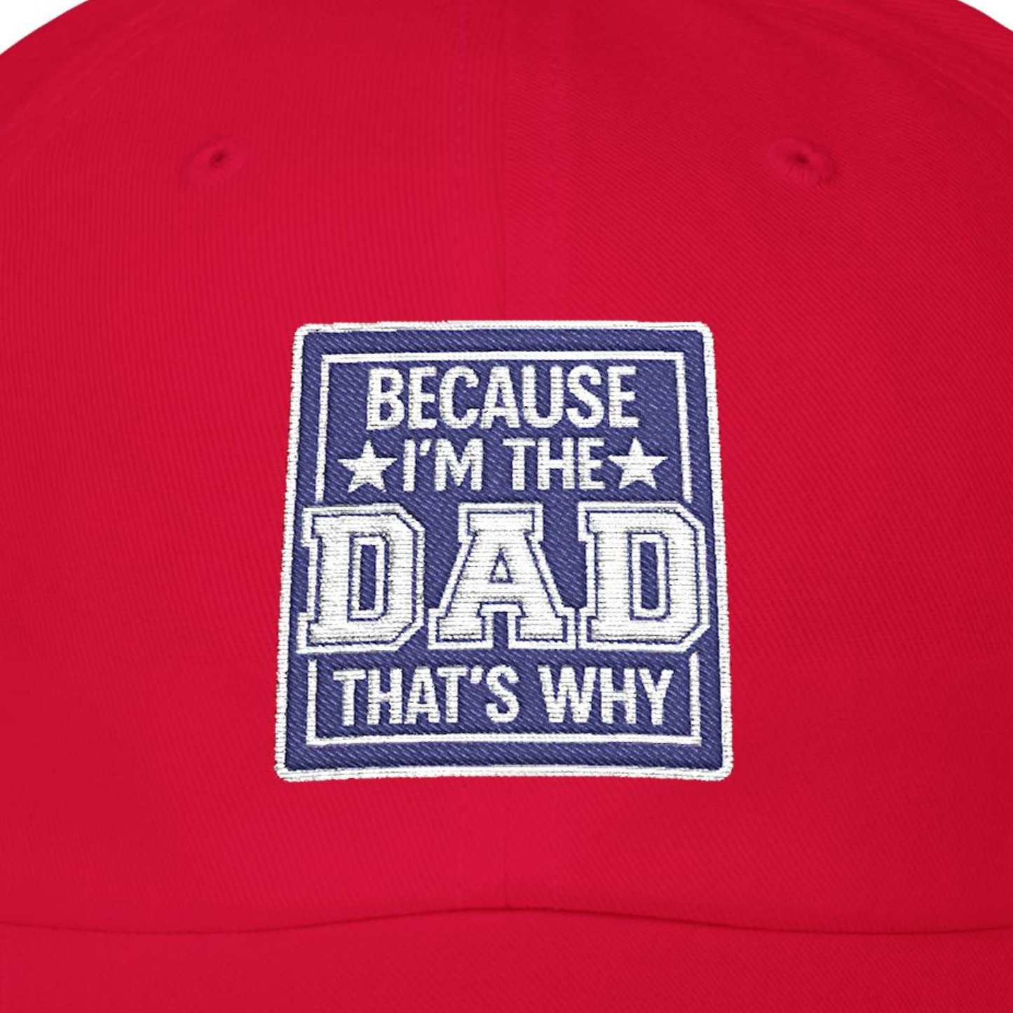 Because I'm The DAD, That's Why Dad Hat