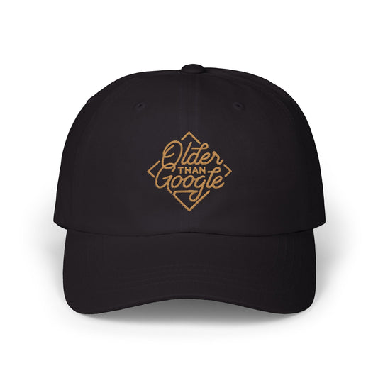 Older Than Google(BLK&GOLD) Dad Hat