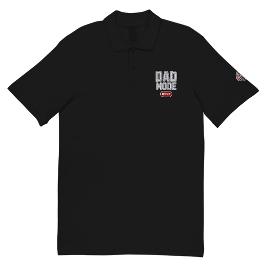 Dad Mode Off Embroidered Polo