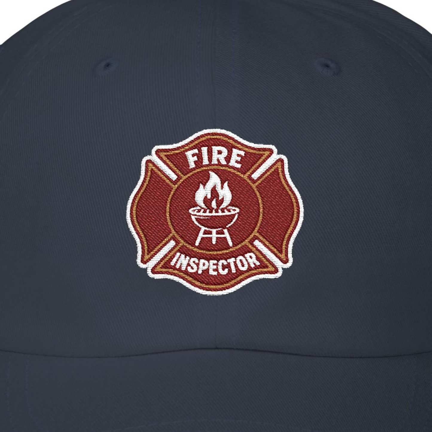 Fire Inspector Grilling Dad Hat